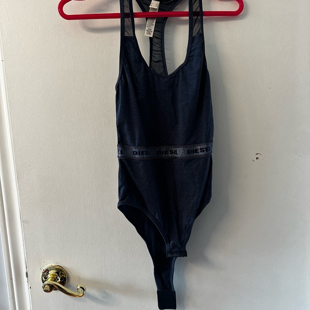 Diesel Blue Bodysuit XS